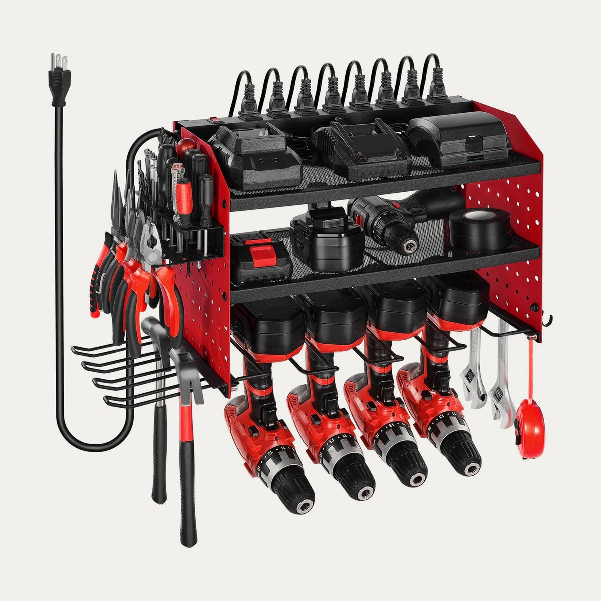 Power Tool Storage & Charging Station Setup Guide