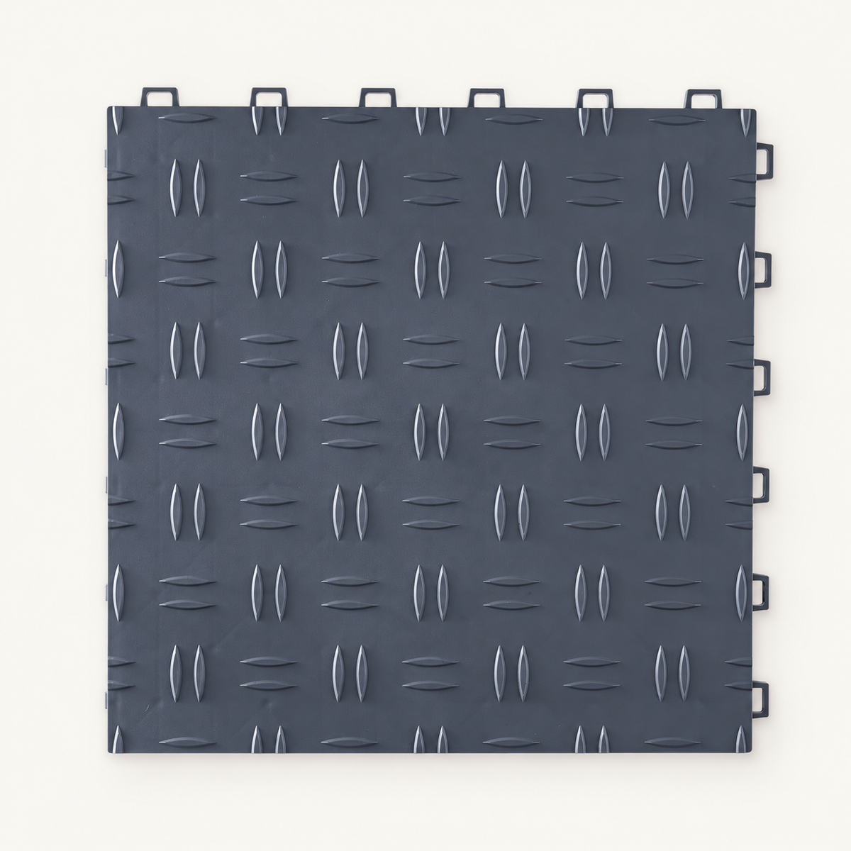 Interlocking Garage Floor Tiles, 50-Pack, Graphite Gray