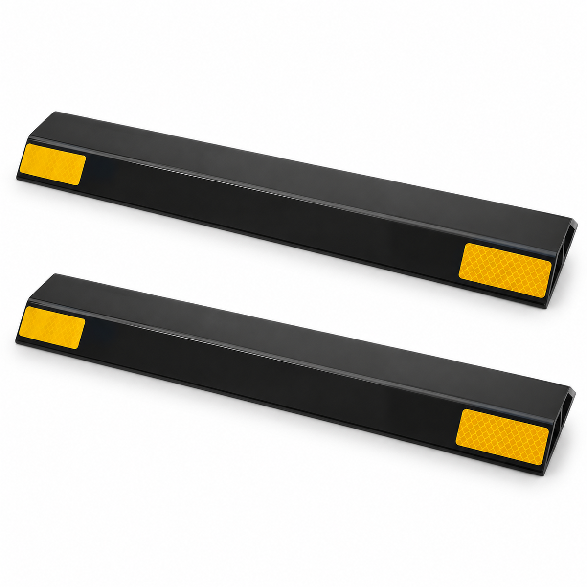 18-Inch Garage Parking Stops, 2-Pack on white background